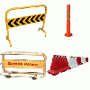 BARRICADES AND ROAD SAFETY EQUIPMENTS from AERON INDUSTRIES, NEW DELHI, INDIA