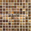 Stainless steel designer metal mosaic wall tile in Ti color like Gold, Rose, Bronze, Black from NAMAN STEEL, MUMBAI, INDIA